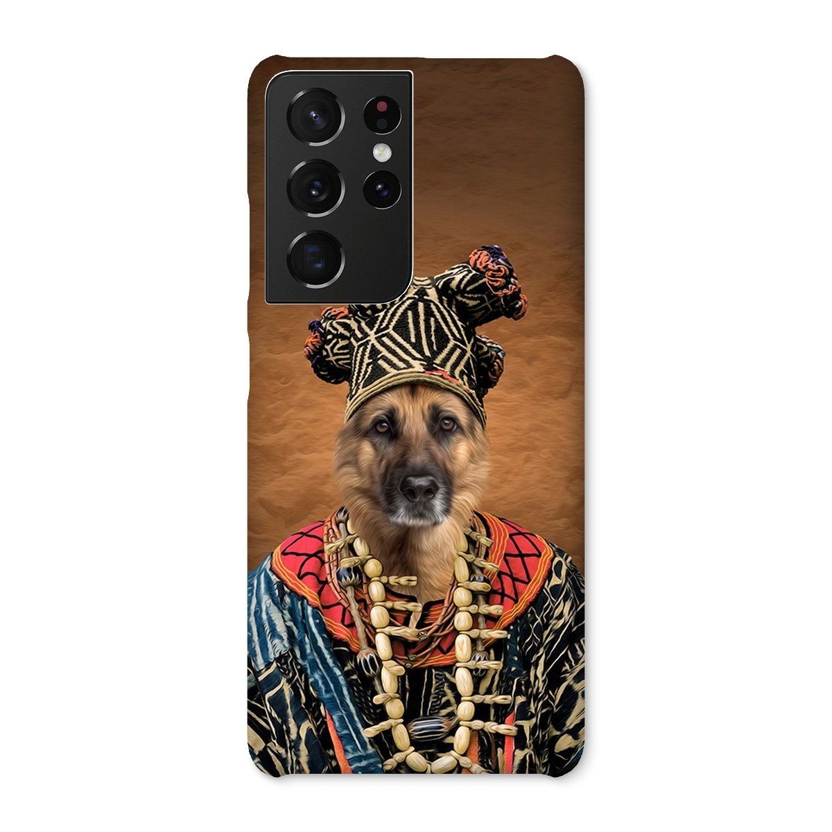 Zulu King: Custom Pet Phone Case - Paw & Glory - Dog Portraits - Pet Portraits
