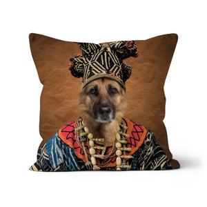 Zulu King: Custom Pet Pillow - Paw & Glory - Dog Portraits - Pet Portraits