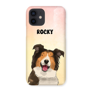 Paw & Glory, pawandglory, personalised dog phone case, puppy phone case, life is better with a dog phone case, personalized cat phone case, personalized iphone 11 case dogs, personalised dog phone case uk, Pet Portraits phone case