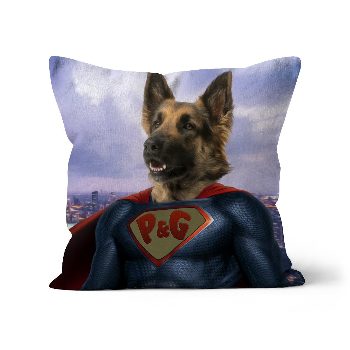 Super Pet: Custom Pet Cushion  - Paw & Glory - #pet portraits# - #dog portraits# - #pet portraits uk#paw & glory, custom pet portrait pillow,my pet pillow, dog memory pillow, photo pet pillow, pillow custom, pup pillows