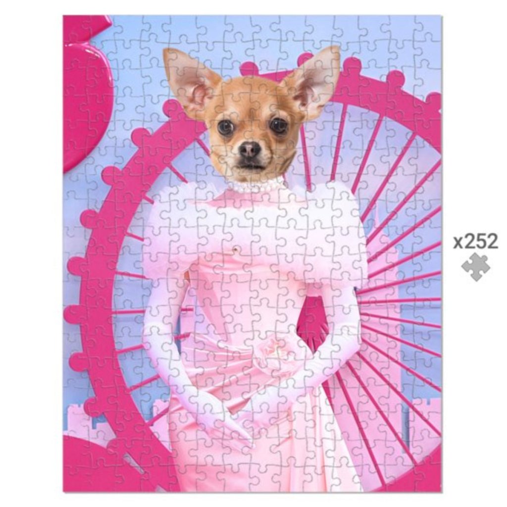 Barbie: Custom Pet Puzzle - Paw & Glory - #pet portraits# - #dog portraits# - #pet portraits uk#