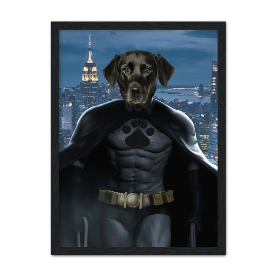 Batman: Custom Pet Portrait - Paw & Glory - #pet portraits# - #dog portraits# - #pet portraits uk#