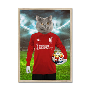 Liverpawl Football Club Paw & Glory, pawandglory, minimal dog art, cat picture painting, pet photo clothing, the general portrait, dog portraits as humans, digital pet paintings, pet portraits