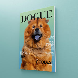 Dogue: Custom Pet Canvas - Paw & Glory - #pet portraits# - #dog portraits# - #pet portraits uk#