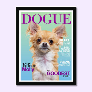 Dogue: Custom Pet Portrait - Paw & Glory - #pet portraits# - #dog portraits# - #pet portraits uk#