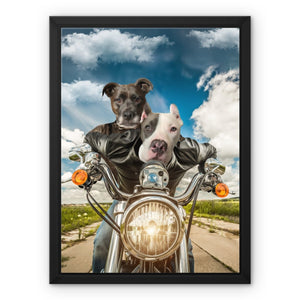 Harley Woofingson: Custom Pet Canvas - Paw & Glory - #pet portraits# - #dog portraits# - #pet portraits uk#paw & glory, pet portraits canvas,pet on canvas uk, dog photo on canvas, pet canvas print, dog canvas art custom, custom pet art canvas
