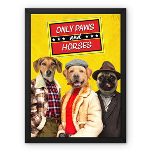 Only Paws and Horses: Custom 3 Pet Canvas - Paw & Glory - #pet portraits# - #dog portraits# - #pet portraits uk#paw and glory, pet portraits canvas,my pet canvas blanket, pet on canvas reviews, personalized dog and owner canvas uk, pet canvas uk, pet canvas portrait, the pet on canvas