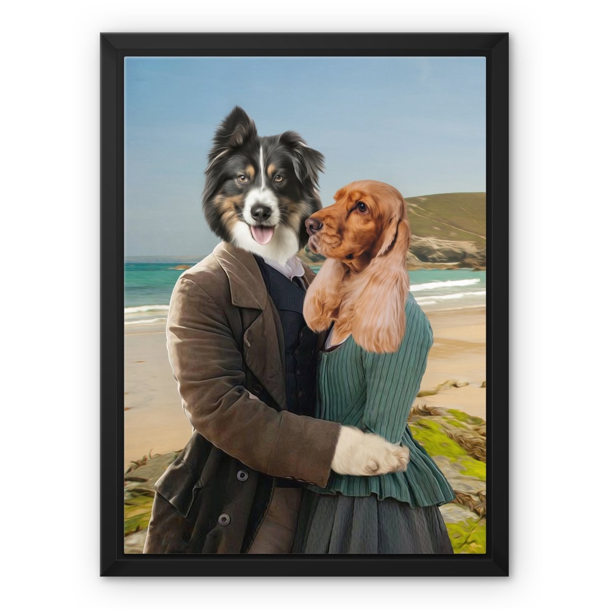 Poldark: Custom Pet Canvas - Paw & Glory - #pet portraits# - #dog portraits# - #pet portraits uk#pawandglory, pet art canvas,personalised dog canvas, personalised dog canvas uk, canvas dog carrier, pet canvas print, custom pet canvas uk