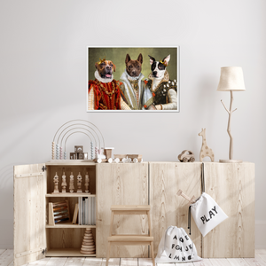 Paw & Glory, pawandglory, best dog paintings, dog portrait painting, custom pet painting, dog portraits as humans, aristocratic dog portraits, dog canvas art, pet portraits