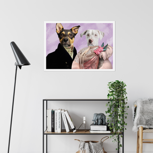 Paw & Glory, pawandglory, admiral dog portrait, pet portrait admiral, dog portrait painting, pet photo clothing, nasa dog portrait, best dog artists, pet portraits