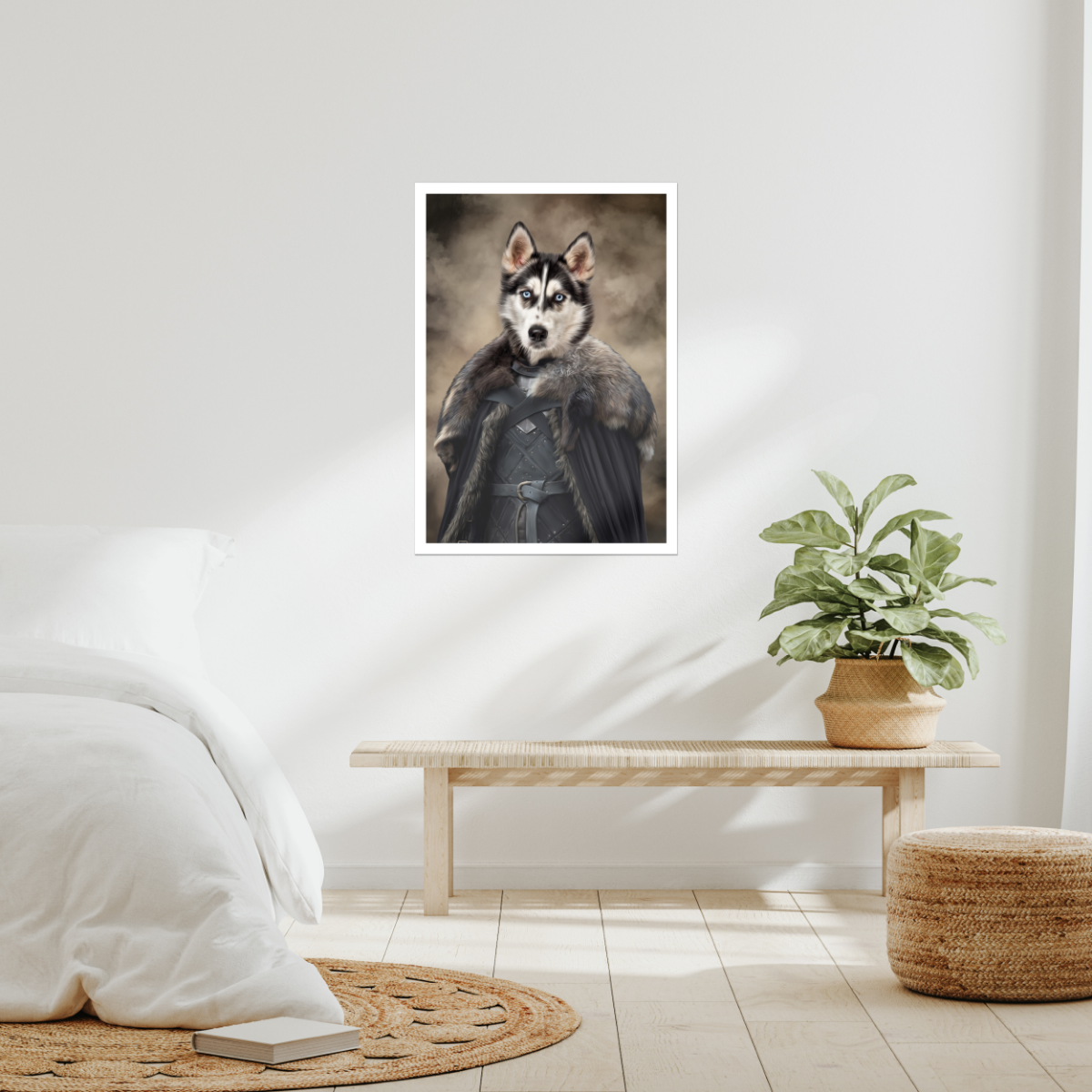 The Iron King (GOT Inspired): Custom Pet Poster - Paw & Glory - #pet portraits# - #dog portraits# - #pet portraits uk#Paw & Glory, paw and glory, pet portraits funny classic dog art personalised cat portrait cat portraits photography pet portrait costume boyfriend gifts pet portraits