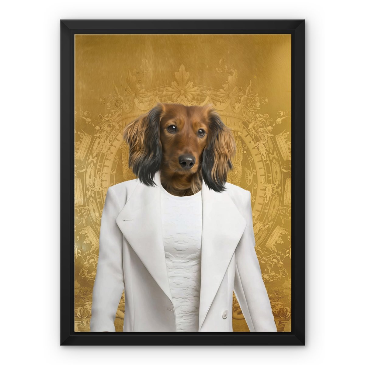 Queen Of The South: Custom Pet Canvas - Paw & Glory - #pet portraits# - #dog portraits# - #pet portraits uk#paw & glory, custom pet portrait canvas,my pet canvas blanket, pet on canvas reviews, personalized dog and owner canvas uk, pet canvas uk, pet canvas portrait, the pet on canvas
