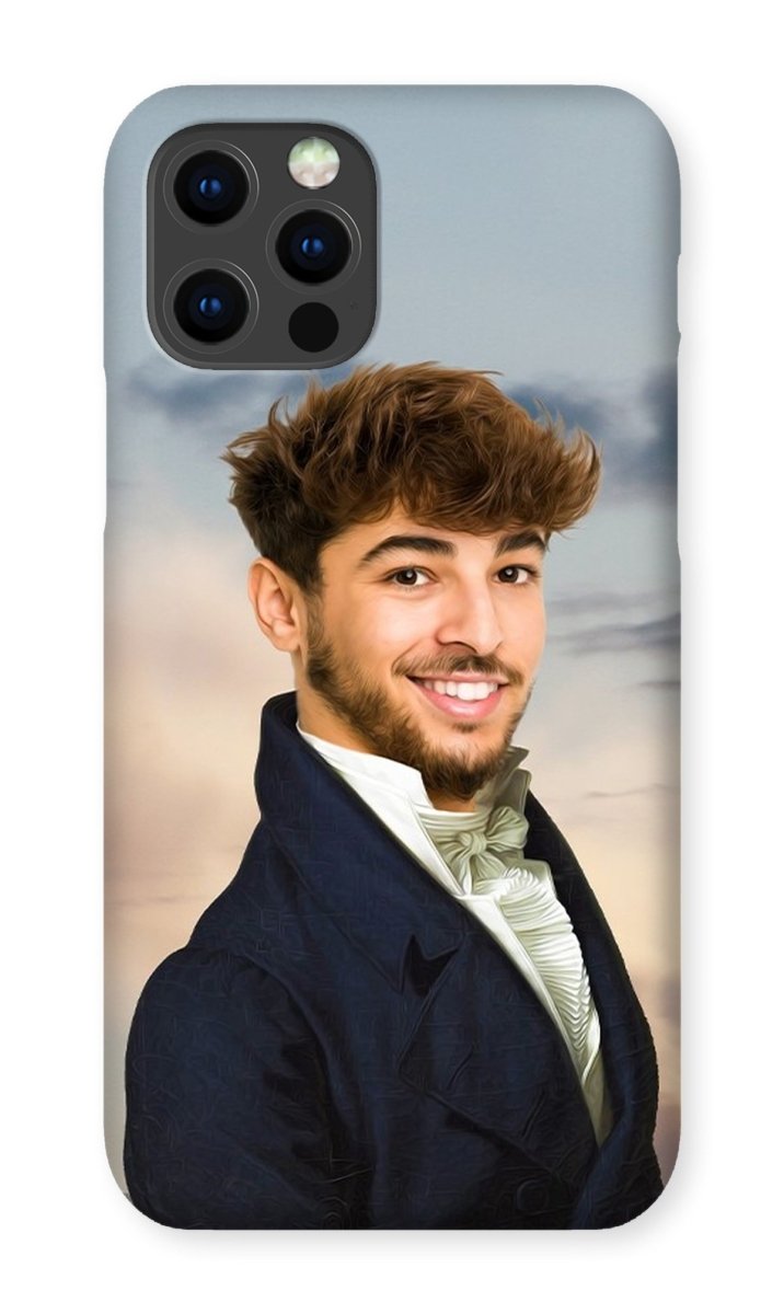 The Ambassador: Custom Male Phone Case - Paw & Glory - paw and glory, custom dog phone case, life is better with a dog phone case, personalised cat phone case, pet portrait phone case uk, phone case dog, personalised cat phone case, Pet Portraits phone case,