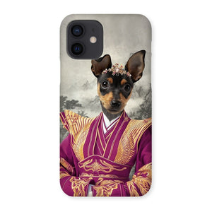 The Chinese Empress: Custom Pet Phone Case - Paw & Glory - paw and glory, iphone 11 case dogs, pet portrait phone case uk, personalized iphone 11 case dogs, personalised cat phone case, puppy phone case, Pet Portrait phone case,