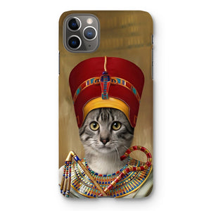The Egyptian Queen: Custom Pet Phone Case - Paw & Glory - pawandglory, pet portrait phone case, dog portrait phone case, custom cat phone case, personalized pet phone case, custom dog phone case, personalized iphone 11 case dogs, Pet Portrait phone case,