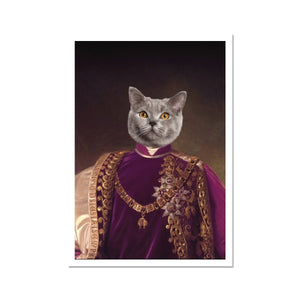 The Emperor: Custom Pet Portrait - Paw & Glory, pawandglory, cat picture painting, the admiral dog portrait, pet portraits usa, willow dog portraits, the general portrait, dog drawing from photo, pet portrait