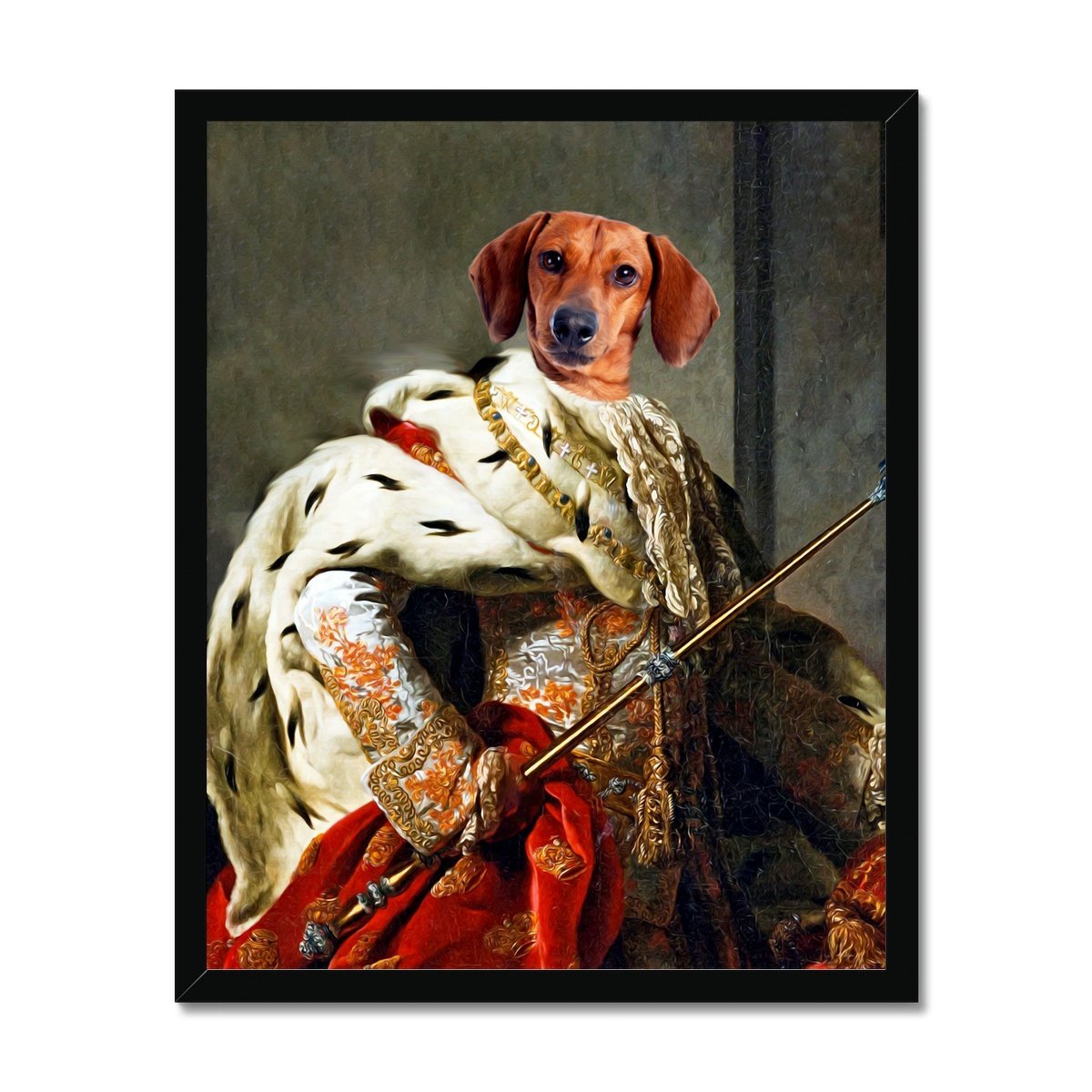 Paw & Glory, paw and glory, painting of your dog, dog portraits admiral, personalized pet and owner canvas, pet portrait singapore, digital pet paintings, dog portraits as humans, pet portrait