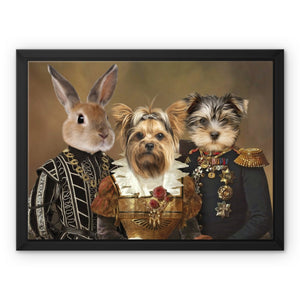 The Nobles: Custom Pet Canvas - Paw & Glory - #pet portraits# - #dog portraits# - #pet portraits uk#paw and glory, pet portraits canvas,custom dog canvas art, dog wall art canvas, canvas of your dog, dog picture canvas, dog prints on canvas