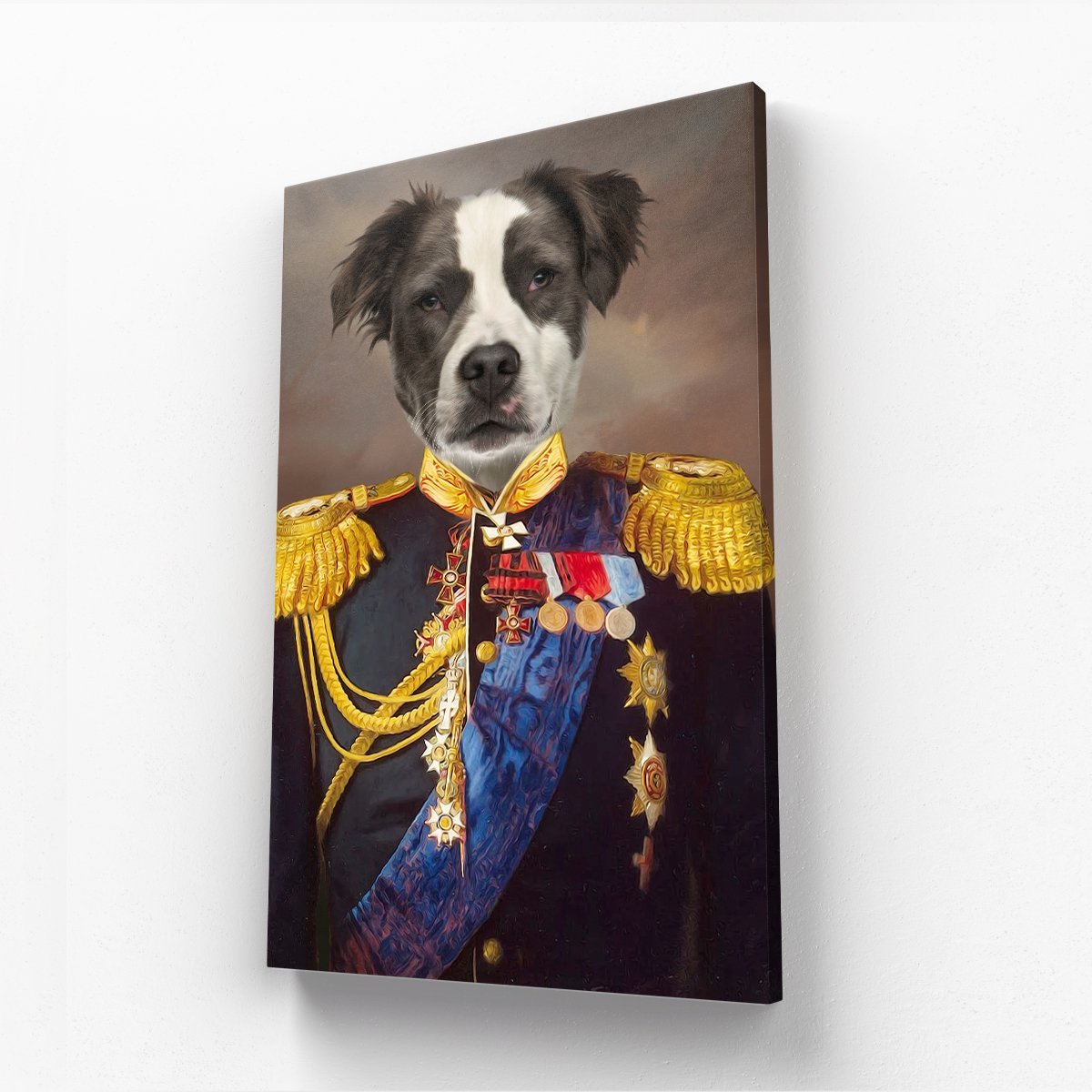 The Seasoned Sargent: Custom Pet Canvas - Paw & Glory - #pet portraits# - #dog portraits# - #pet portraits uk#paw & glory, pet portraits canvas,dog canvas personalized, dog canvas bag, canvas of your pet, pet canvas art, custom pet canvas portraits