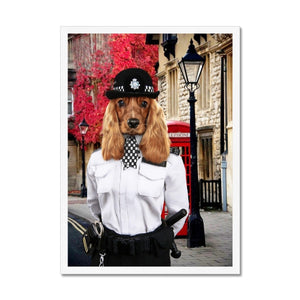 WPC Woof: Custom Framed Pet Portrait - Paw & Glory, paw and glory, dog portraits on canvas, pet portrait admiral, original pet portraits, dog drawing from photo, custom dog painting, professional pet photos, pet portrait
