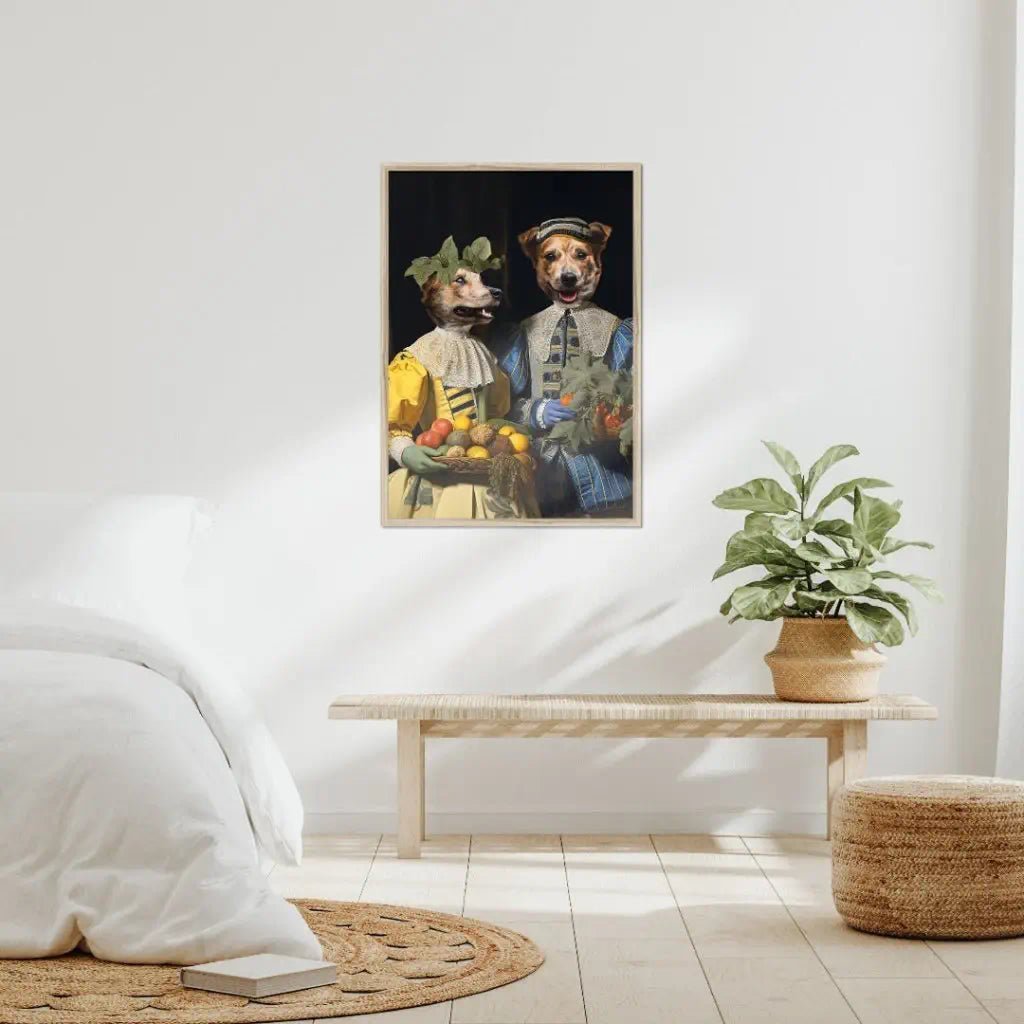 How to Create a Custom Pet Portrait Gallery Wall in Your Home