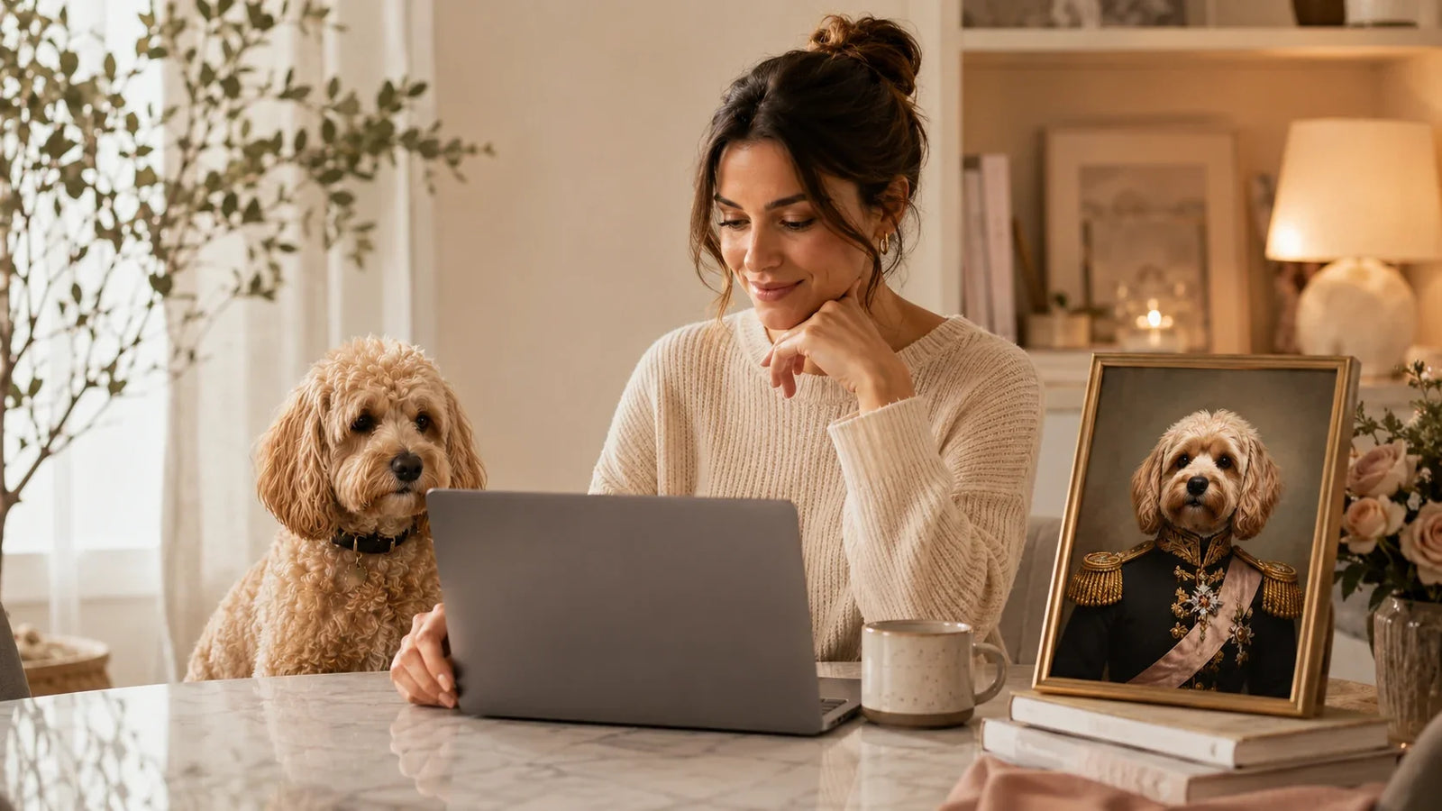 Can You Put More Than One Pet in a Custom Pet Portrait?