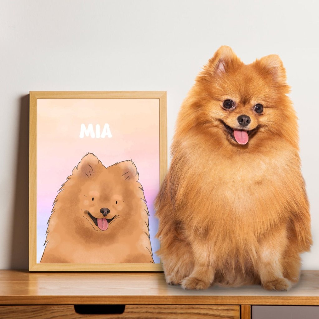 How to Turn a Favourite Pet Photo Into Wall Art