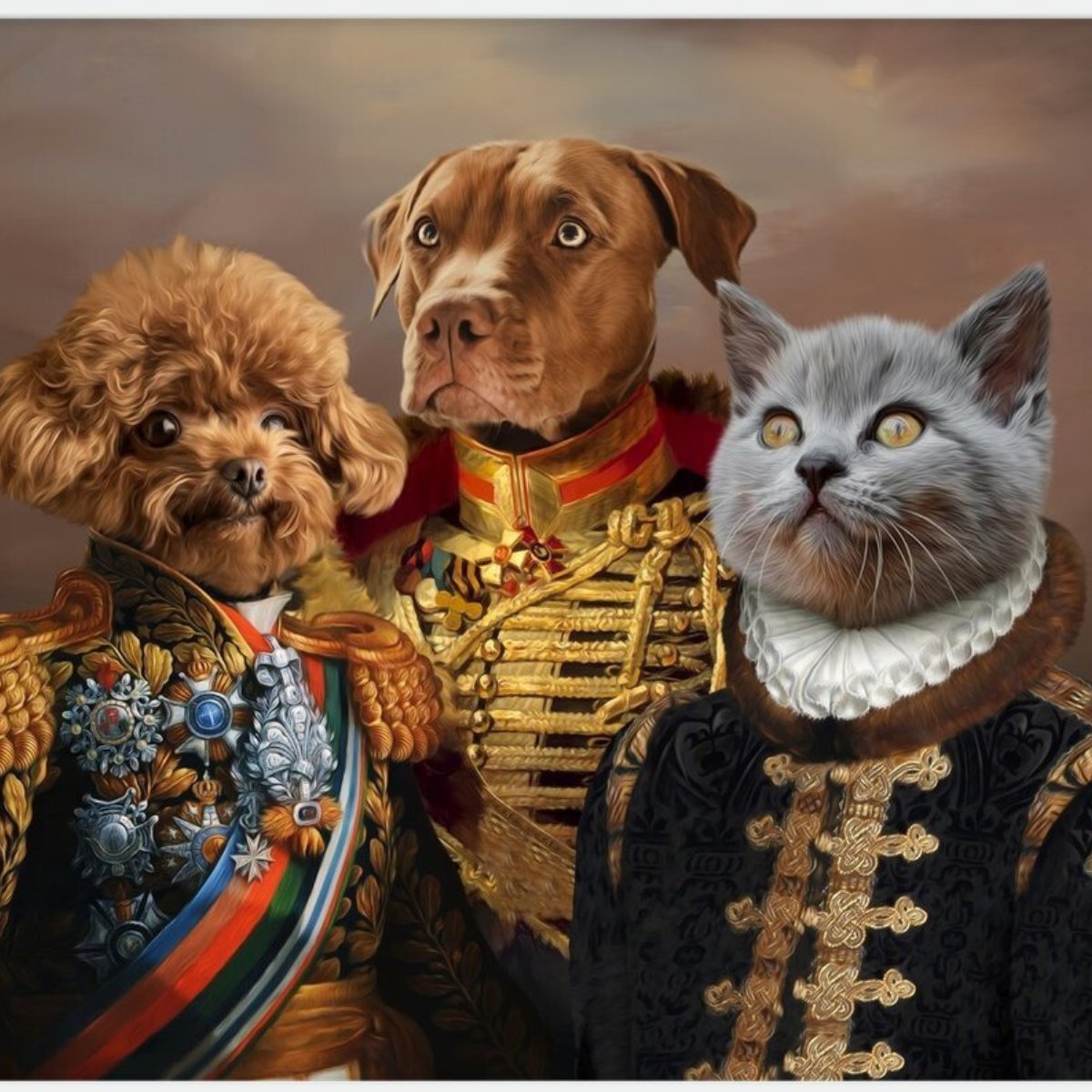 Digital Pet Portraits