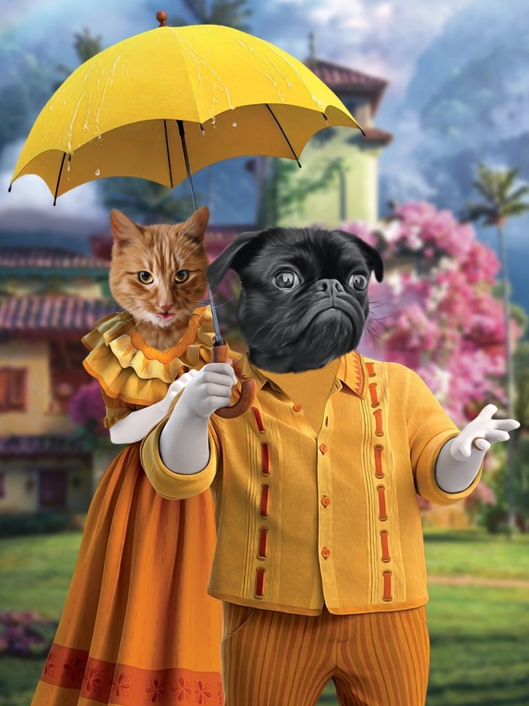 Pepa & Felix (Encanto Inspired): Custom Pet