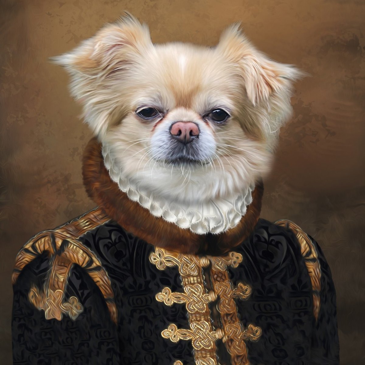 Renaissance Digital Pet Portraits
