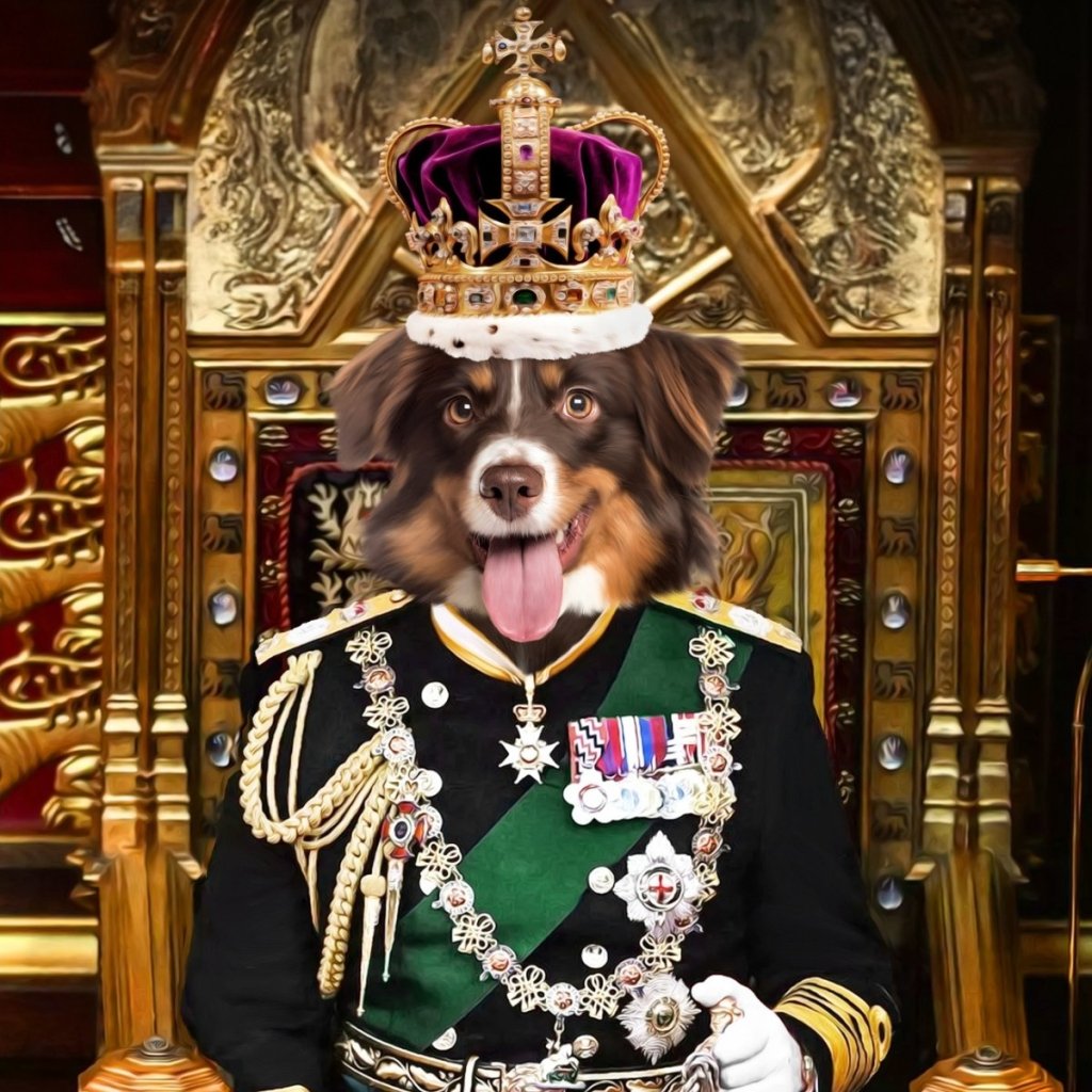 The English King: Custom Pet