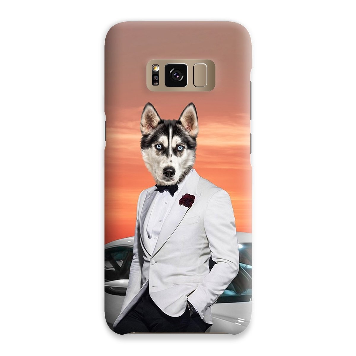 Pet Portraits | 007 (James Bond Inspired): Custom Pet Phone Case | Paw & Glory