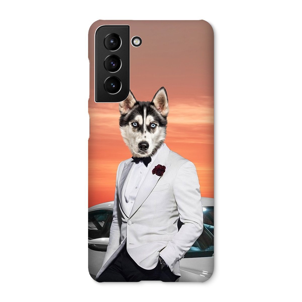 Pet Portraits | 007 (James Bond Inspired): Custom Pet Phone Case | Paw & Glory