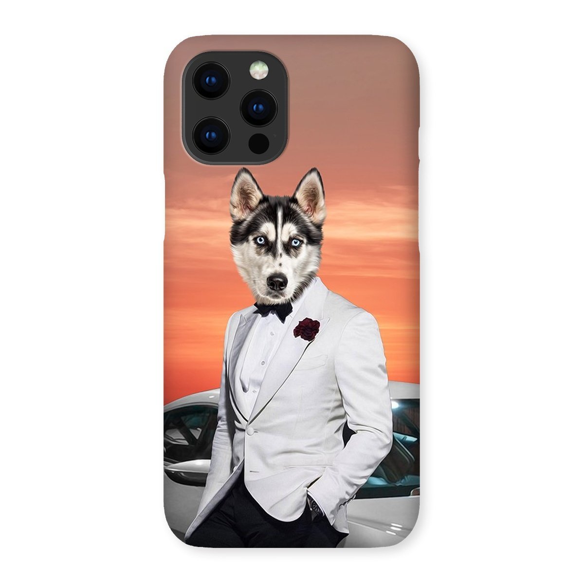 Pet Portraits | 007 (James Bond Inspired): Custom Pet Phone Case | Paw & Glory