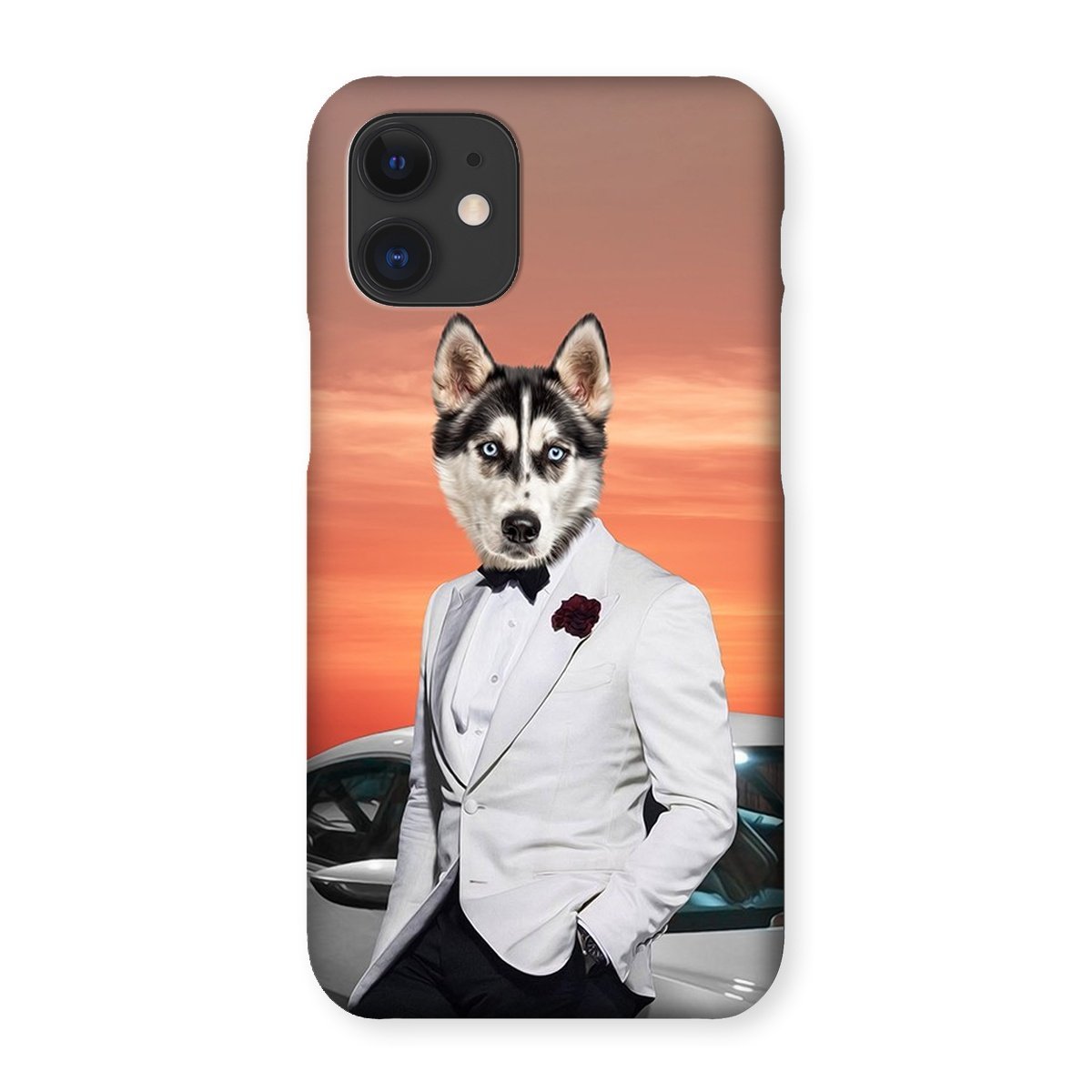 Pet Portraits | 007 (James Bond Inspired): Custom Pet Phone Case | Paw & Glory