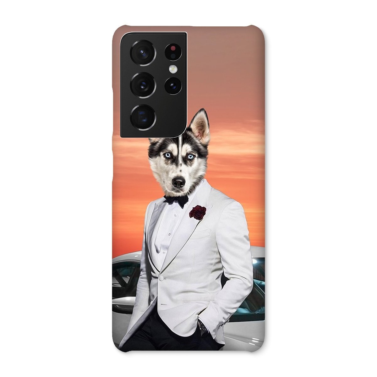 Pet Portraits | 007 (James Bond Inspired): Custom Pet Phone Case | Paw & Glory
