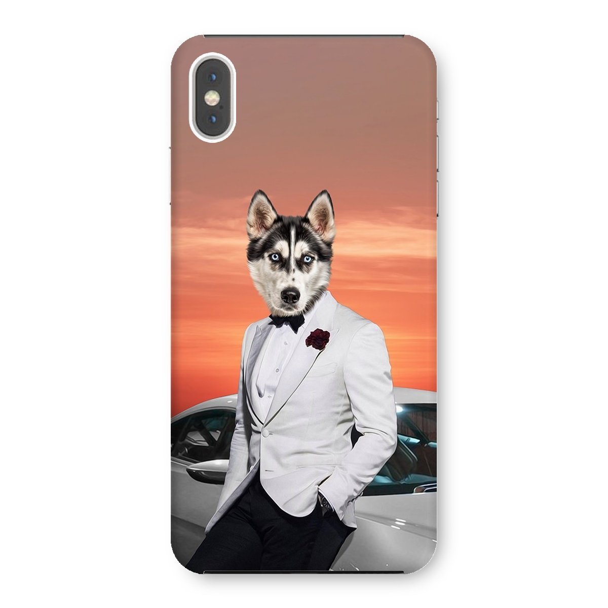 Pet Portraits | 007 (James Bond Inspired): Custom Pet Phone Case | Paw & Glory