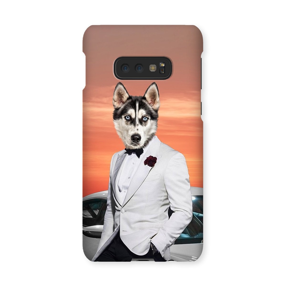 Pet Portraits | 007 (James Bond Inspired): Custom Pet Phone Case | Paw & Glory