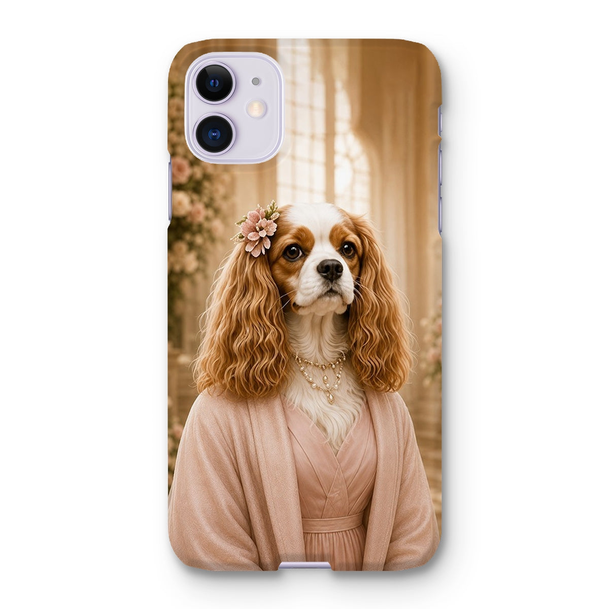 Pet Portraits | The Timeless Bridesmaid: Custom Pet Phone Case | Paw & Glory