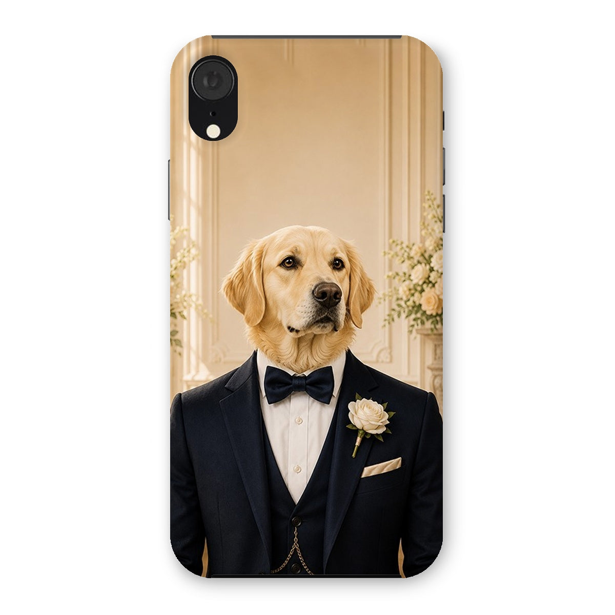 The Dapper Groom: Custom Pet Phone Case