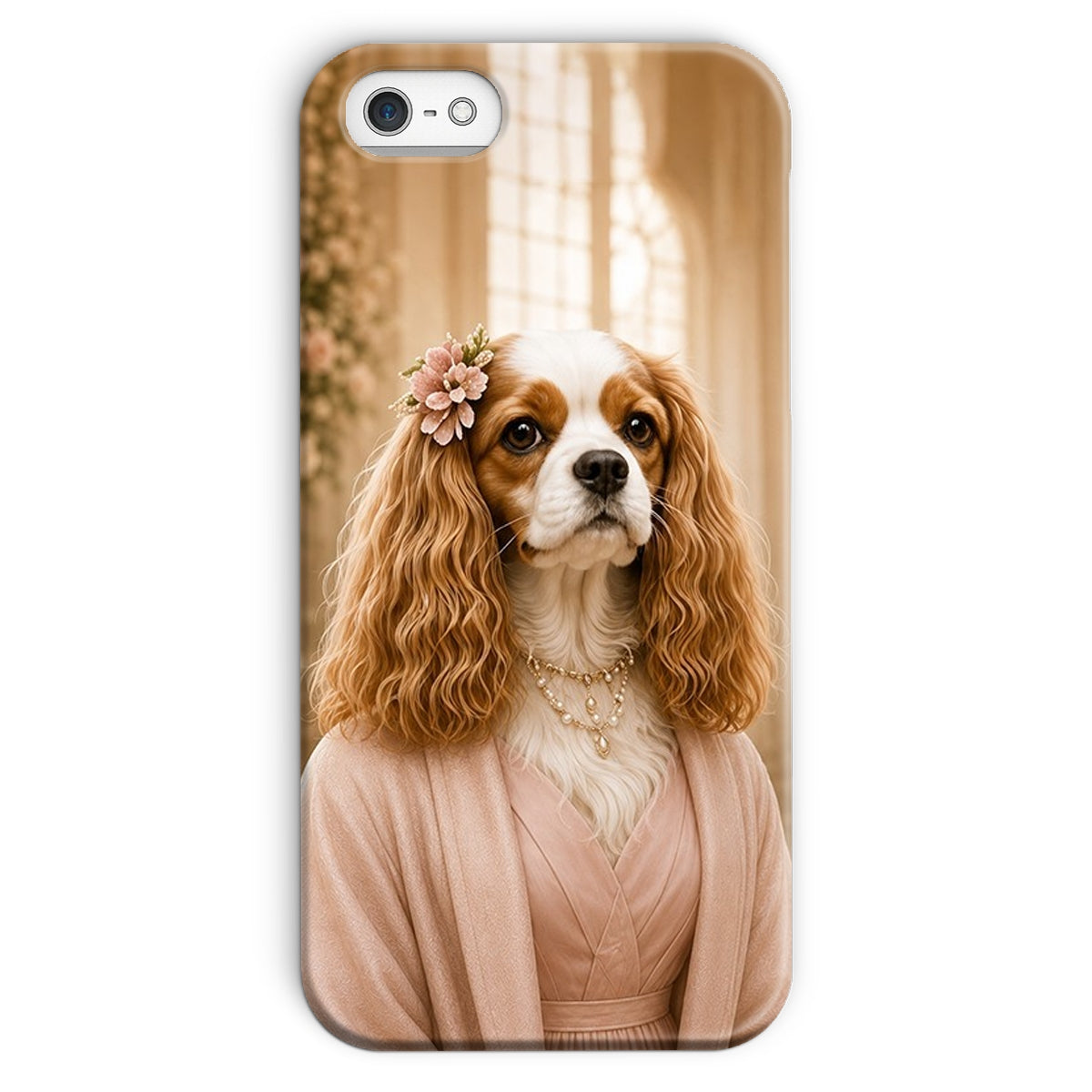 Pet Portraits | The Timeless Bridesmaid: Custom Pet Phone Case | Paw & Glory