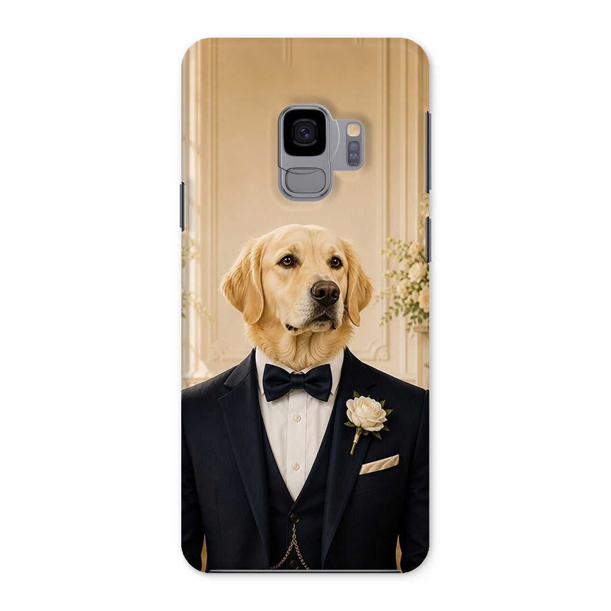 The Dapper Groom: Custom Pet Phone Case