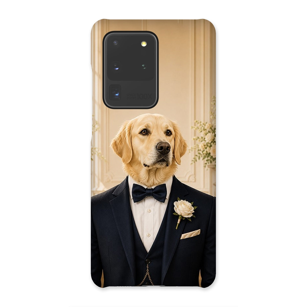 The Dapper Groom: Custom Pet Phone Case