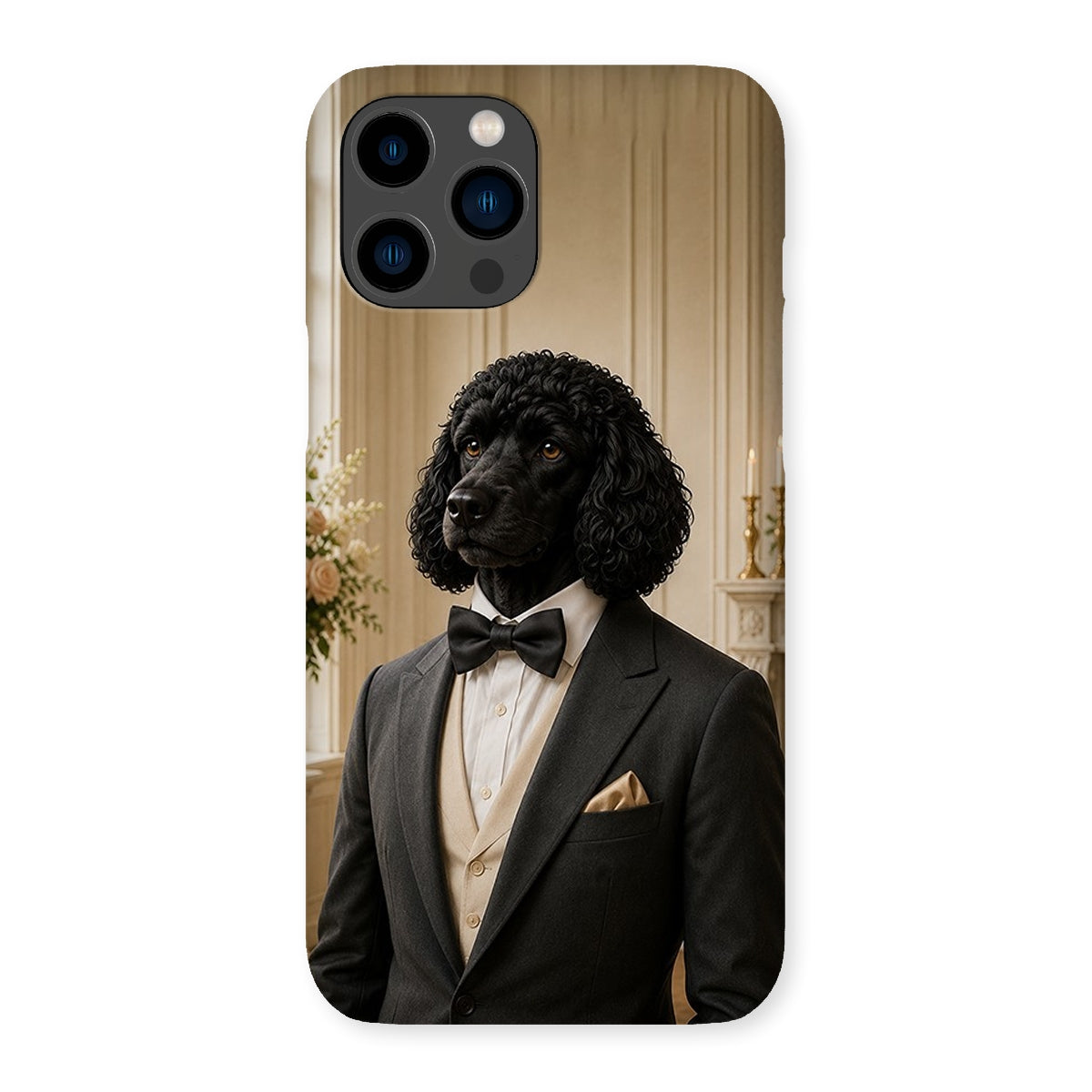 Pet Portraits | Sharp Best Man: Custom Pet Phone Case | Paw & Glory