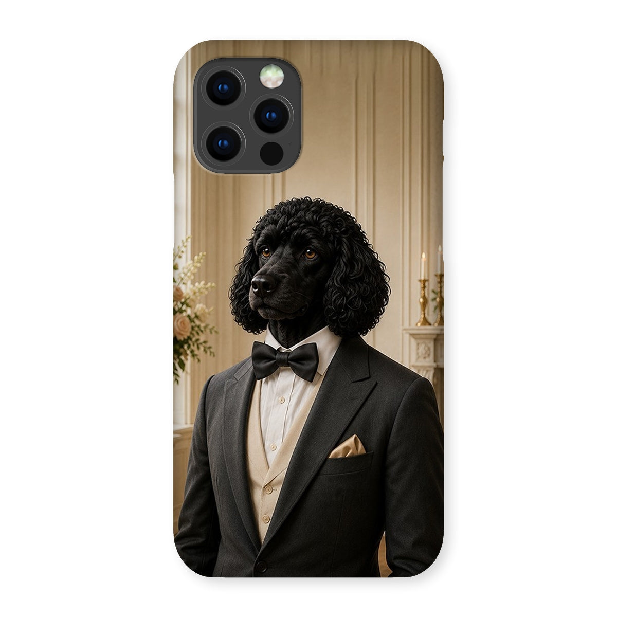 Pet Portraits | Sharp Best Man: Custom Pet Phone Case | Paw & Glory