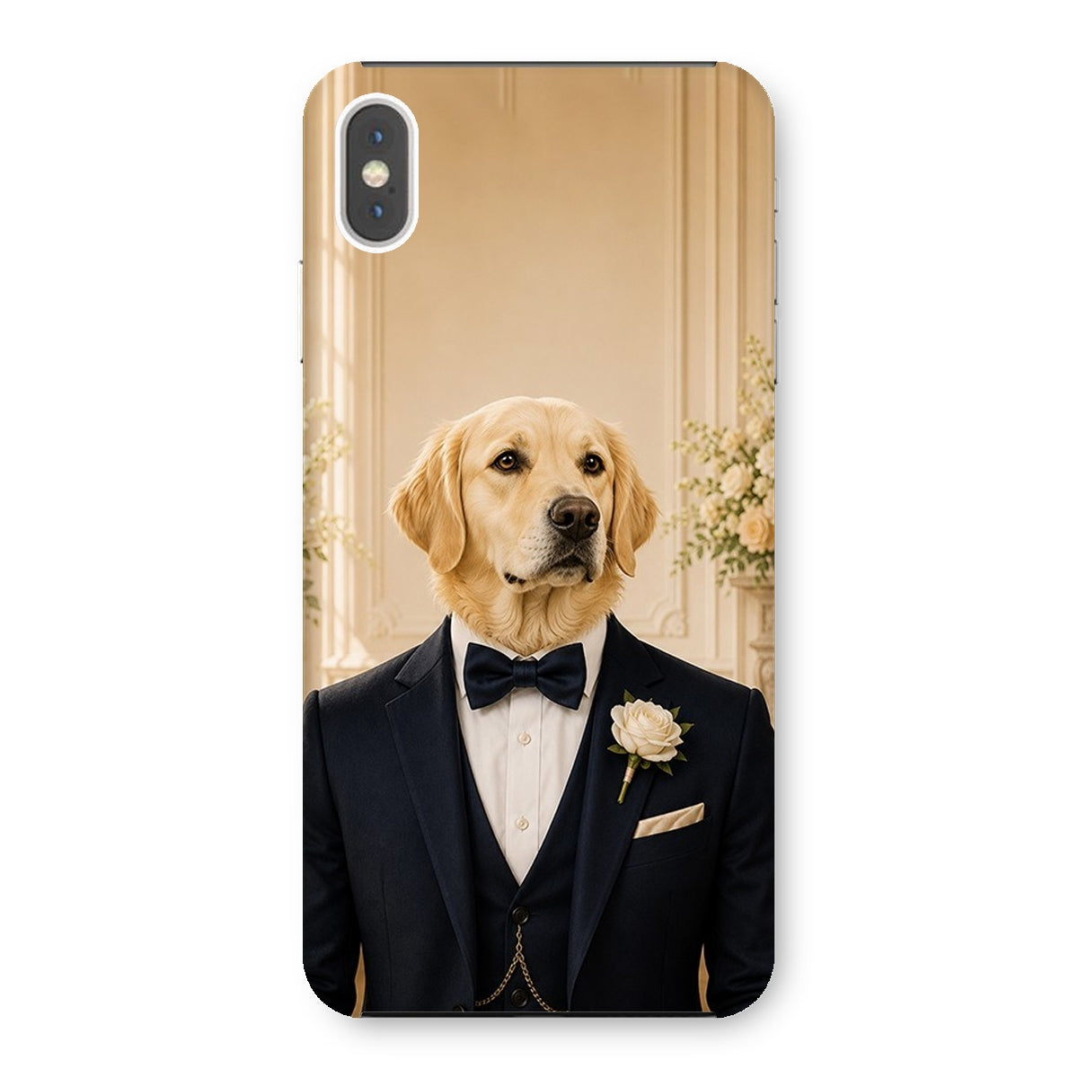 The Dapper Groom: Custom Pet Phone Case