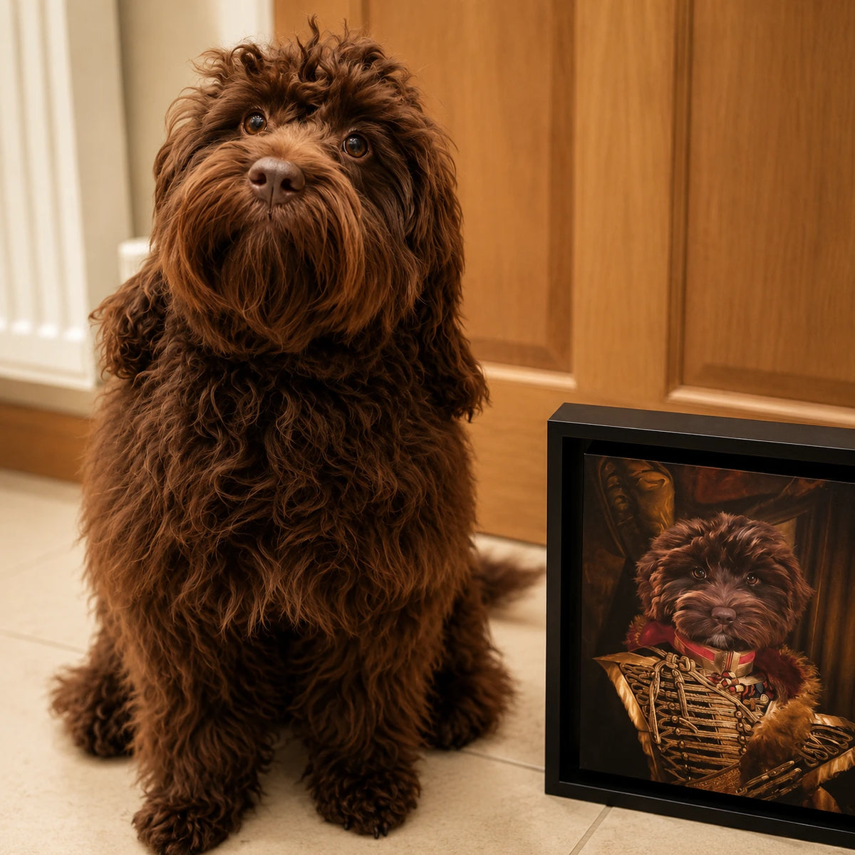 The Colonel: Custom Pet Canvas | Paw & Glory