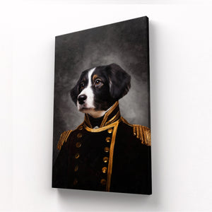 The Captain: Custom Pet Canvas