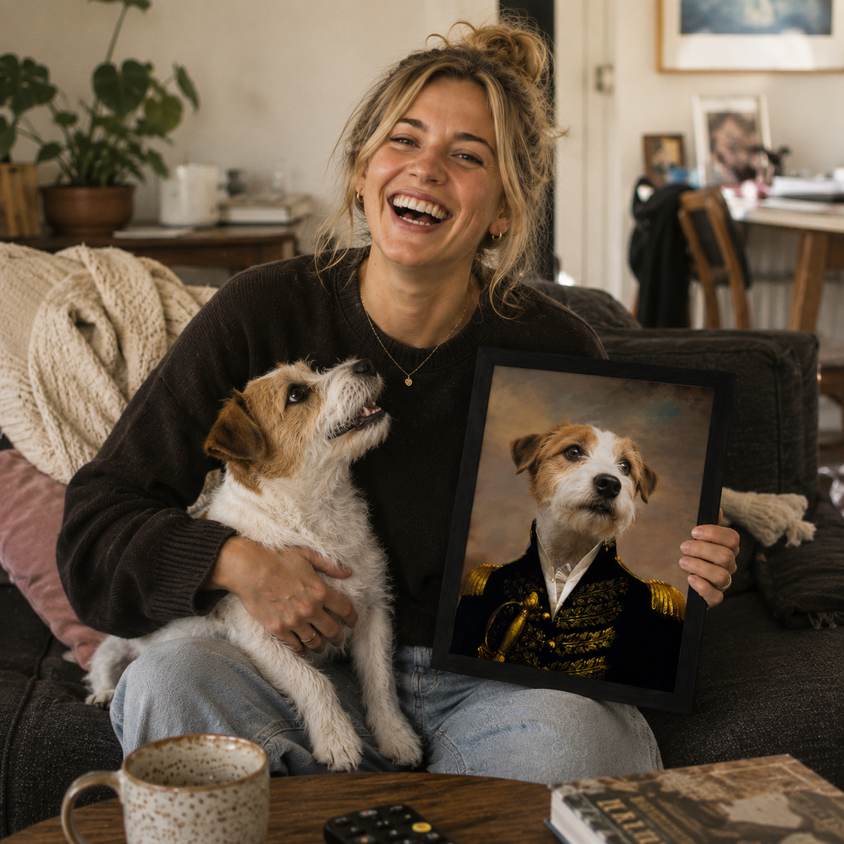 The General | Custom Pet Portrait | Paw & Glory