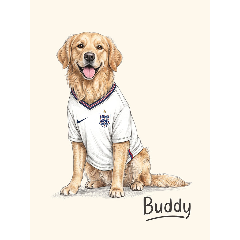 World Cup 2026: Custom Pet Portrait